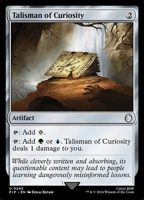 Talisman of Curiosity (pip) (245)