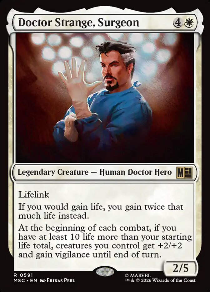 Doctor Strange, Surgeon (MSC) (591)