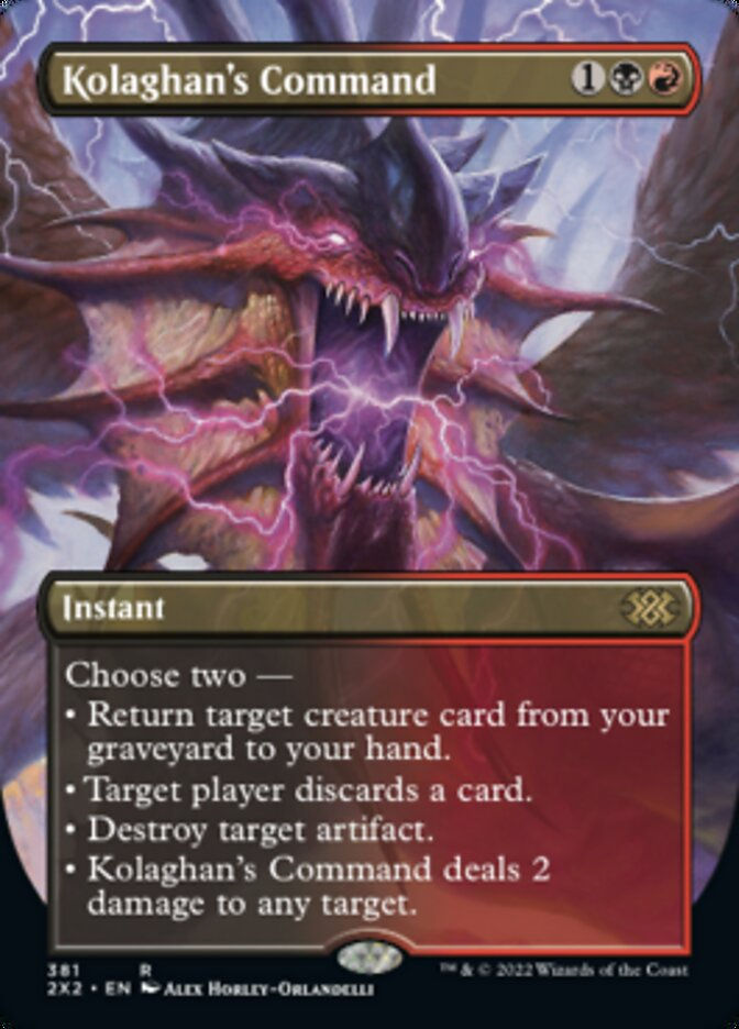 Kolaghan's Command (2X2) / Borderless