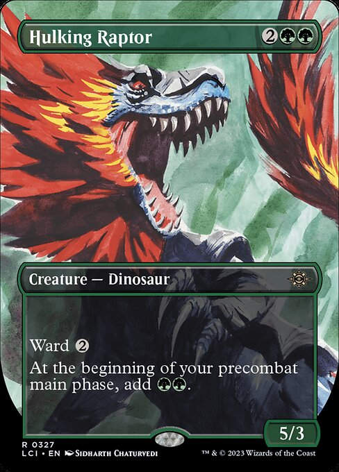Hulking Raptor (lci) / Borderless