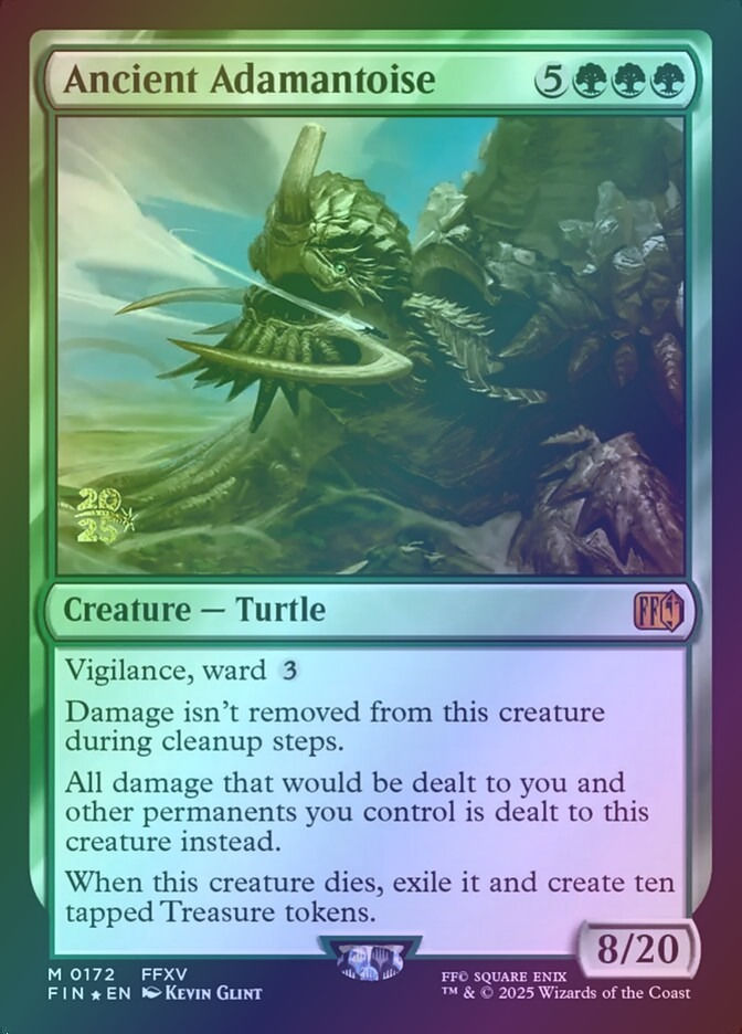 Ancient Adamantoise (PFIN) (172s) / Foil