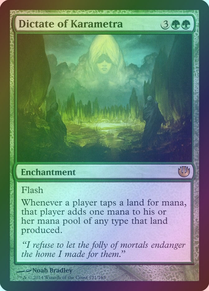 Dictate of Karametra (JOU) (121) / Foil