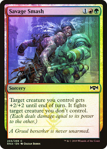 Savage Smash (RNA) (203) / Foil
