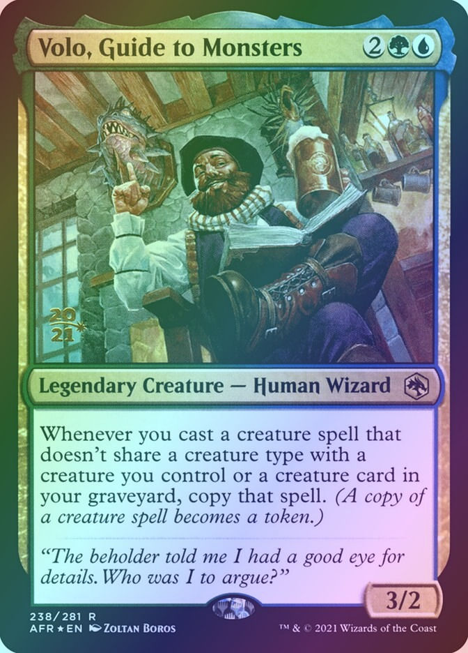 Volo, Guide to Monsters (PAFR) (238s) / Foil