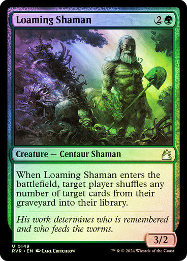 Loaming Shaman (rvr) (149) / Foil