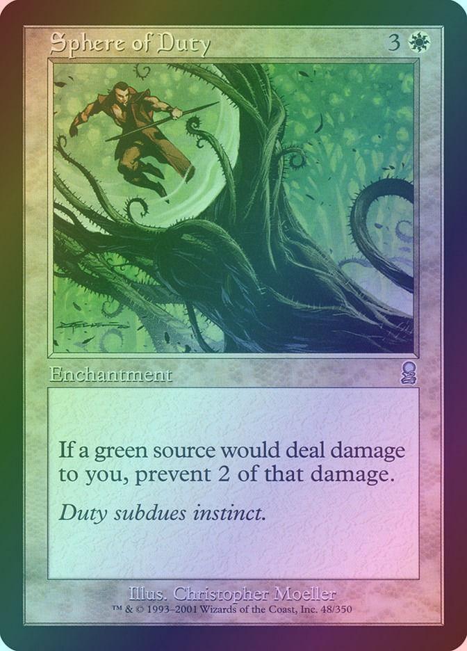 Sphere of Duty (ODY) (48) / Foil