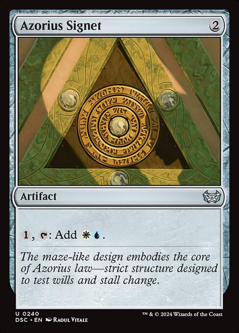 Azorius Signet (DSC) (240)