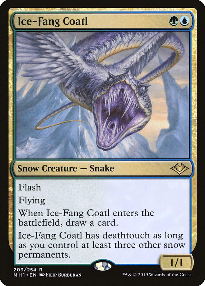 Ice-Fang Coatl (MH1) (203)