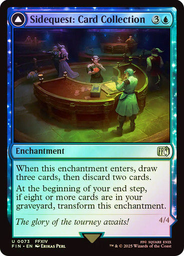 Sidequest: Card Collection // Magicked Card (FIN) (73) / Foil