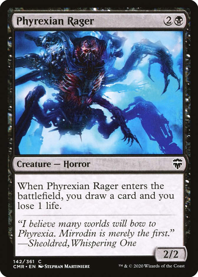 Phyrexian Rager (CMR) (142)