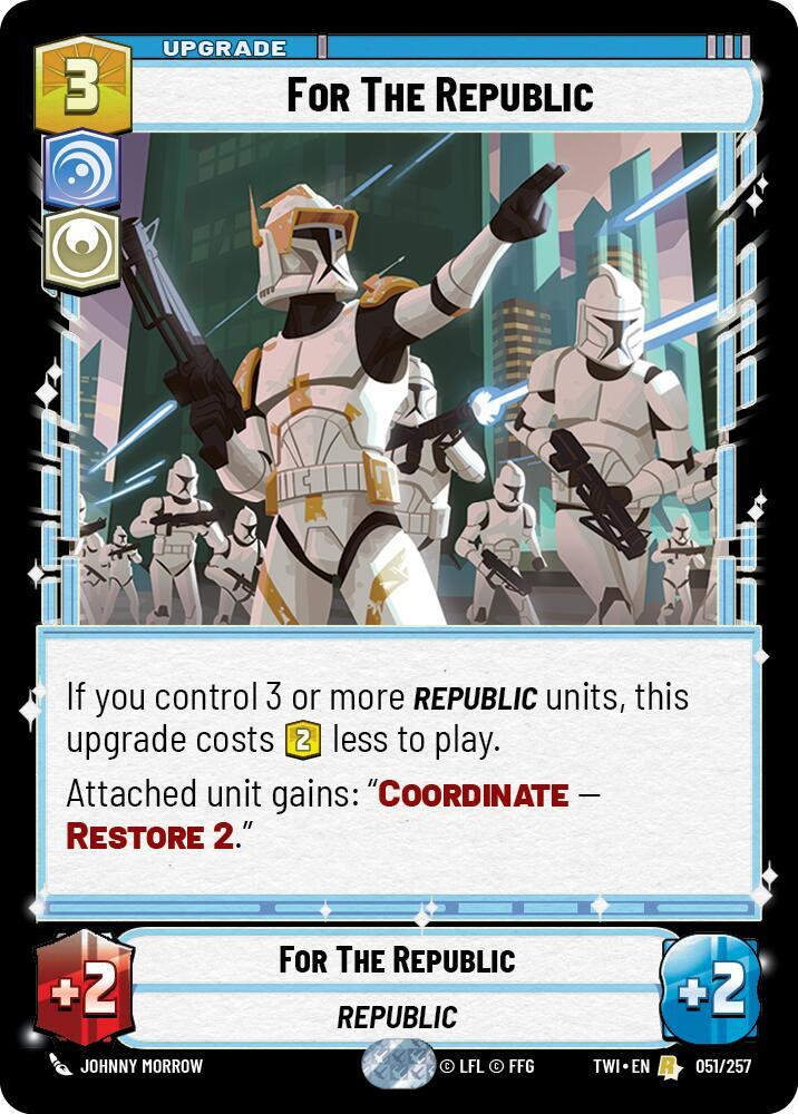 For The Republic (TWI) (051/257) / Foil