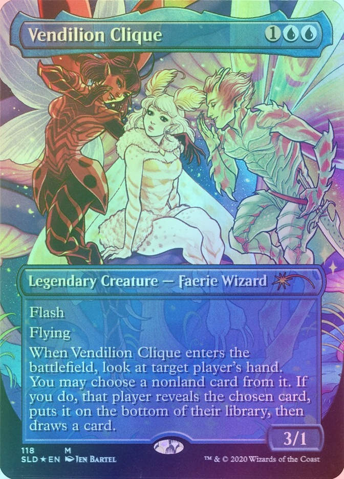 Vendilion Clique (SLD) (118) / Borderless / Foil