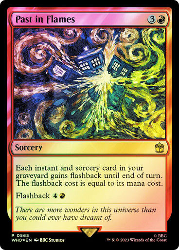 Past in Flames (who) (565) / Launch Foil