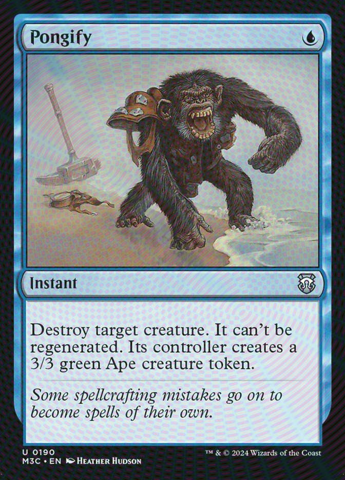 Pongify (M3C) (190) / Ripple Foil