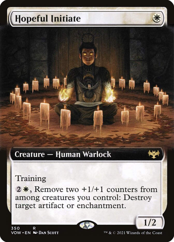 Hopeful Initiate (VOW) (350) / Extended Art