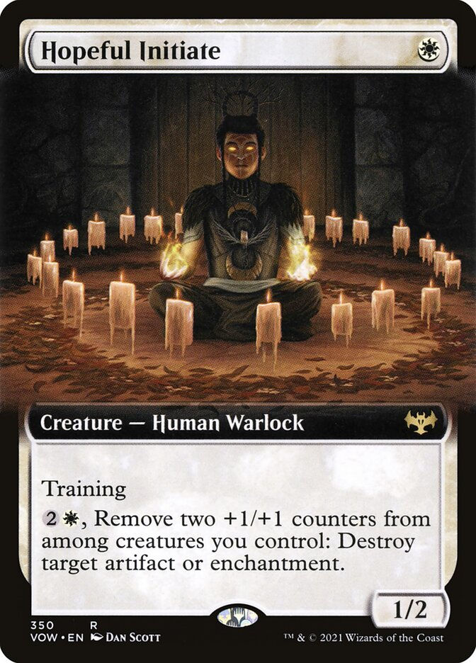 Hopeful Initiate (VOW) (350) / Extended Art