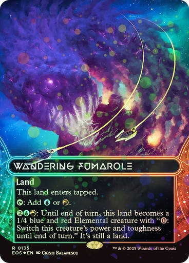 Wandering Fumarole (EOS) (135) / Borderless Galaxy Foil