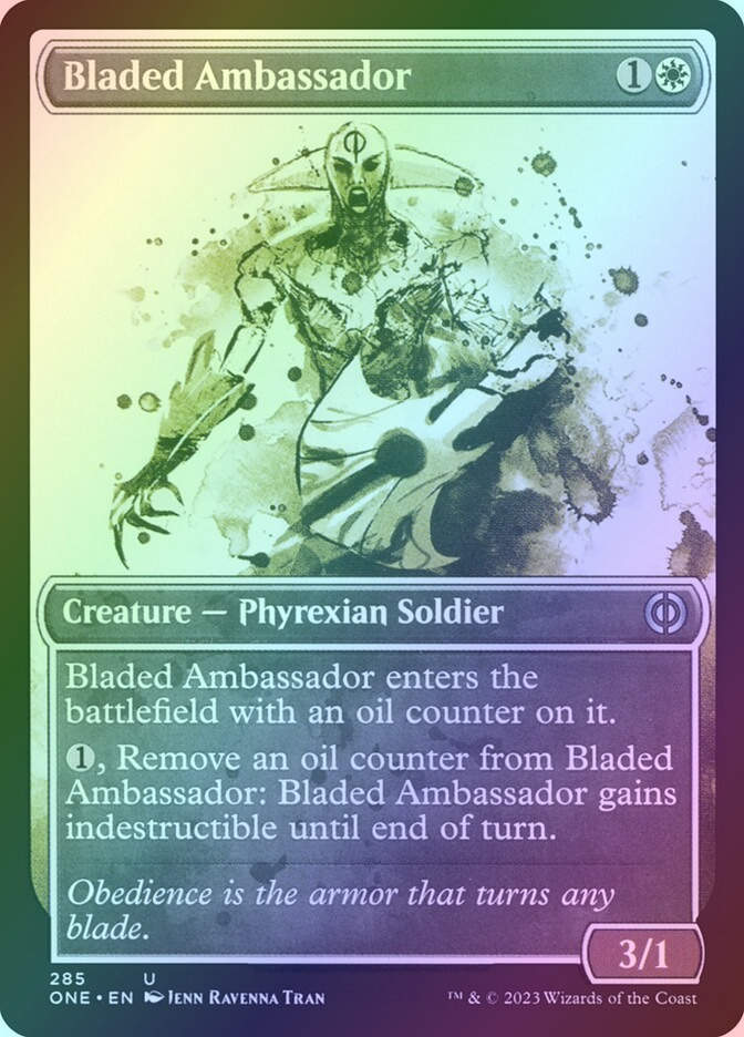 Bladed Ambassador (ONE) (285) / Showcase / Foil