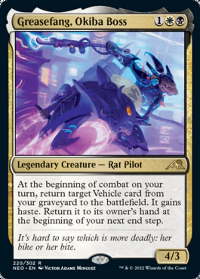 Greasefang, Okiba Boss (NEO)