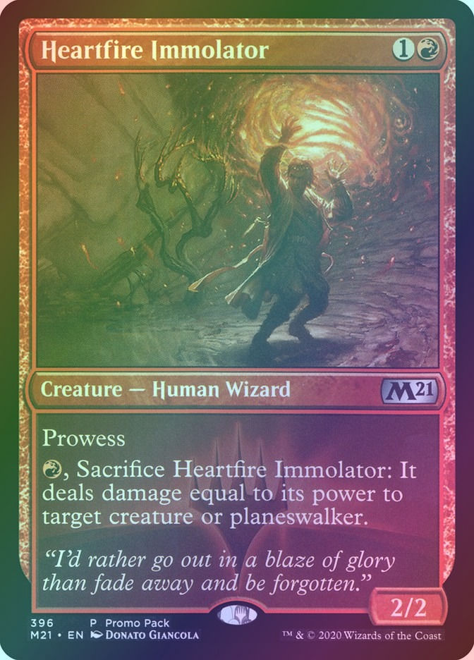 Heartfire Immolator (M21) (396) / Foil