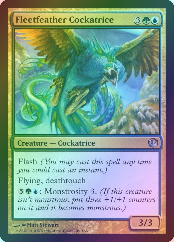 Fleetfeather Cockatrice (JOU) (149) / Foil