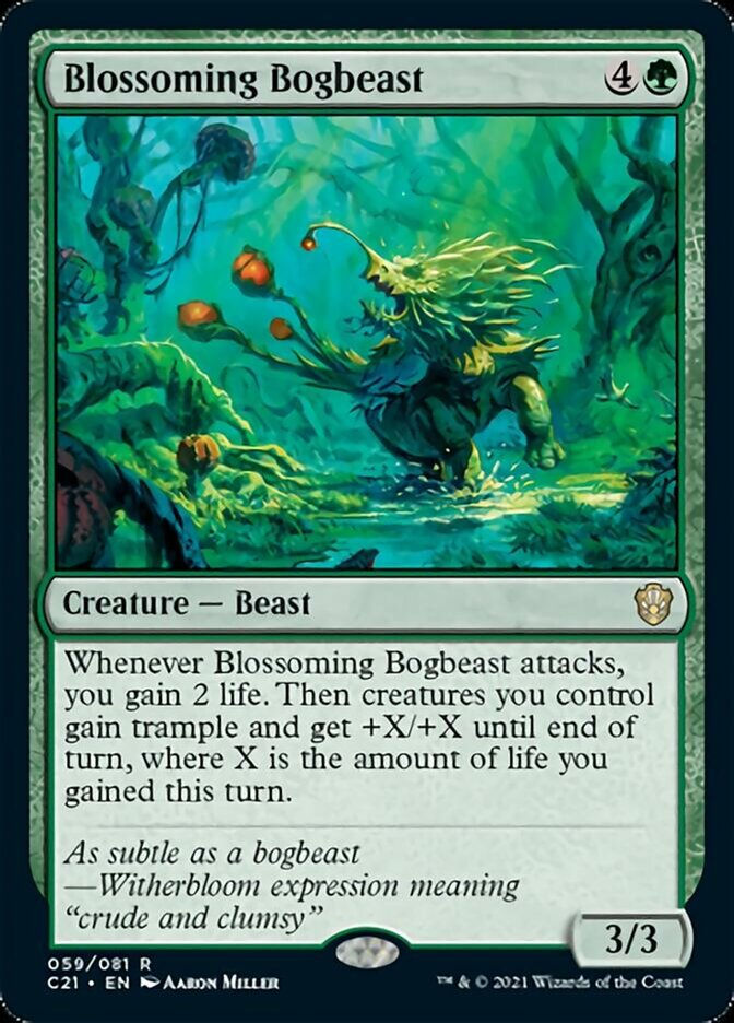 Blossoming Bogbeast (C21)