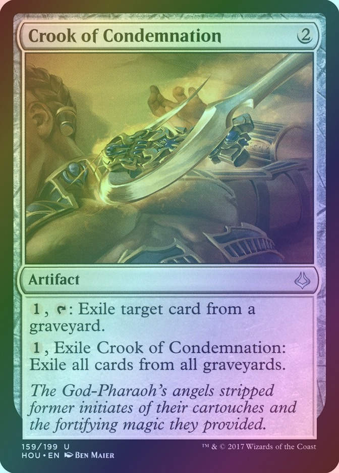 Crook of Condemnation (HOU) (159) / Foil