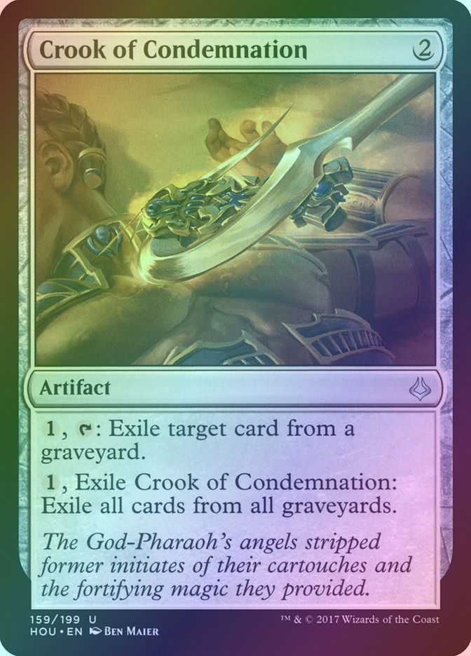 Crook of Condemnation (HOU) (159) / Foil