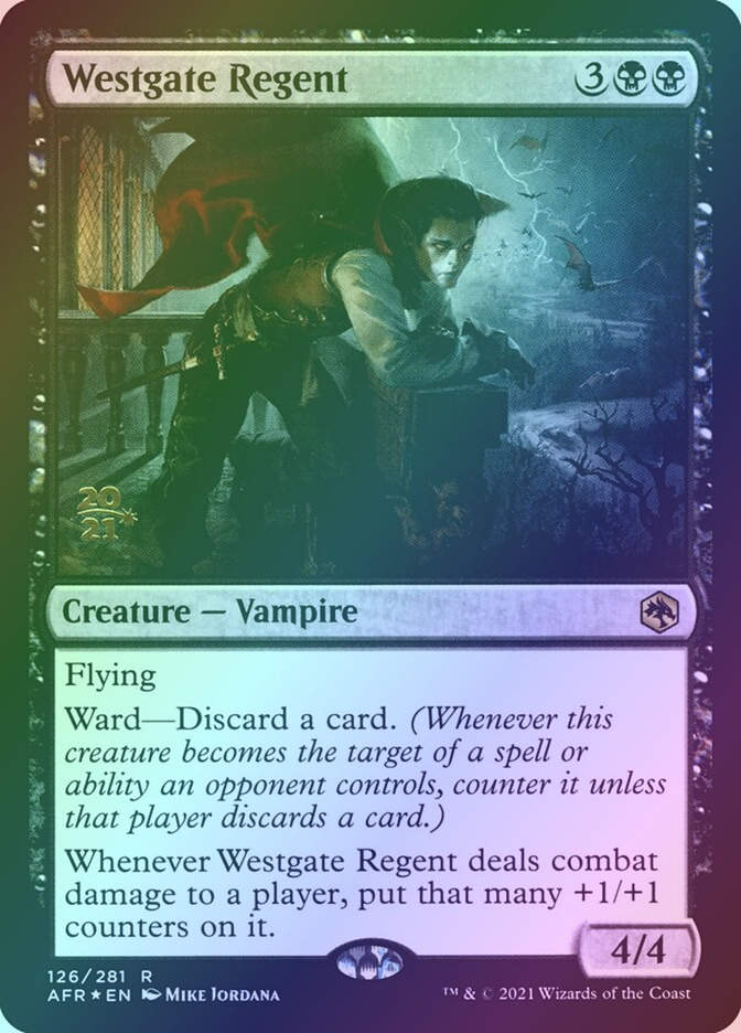 Westgate Regent (PAFR) (126s) / Foil