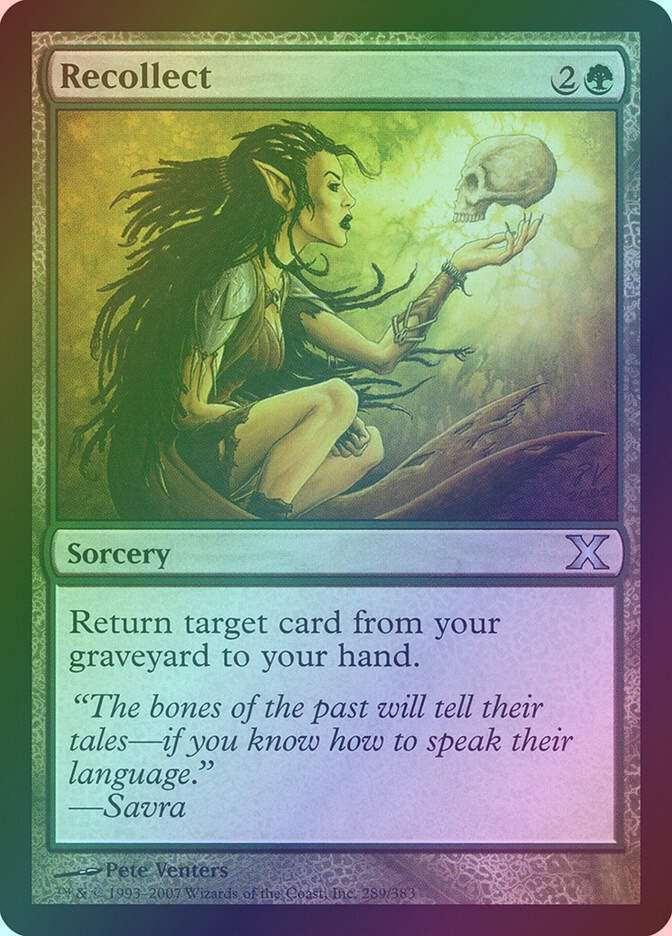 Recollect (10E) (289) / Foil