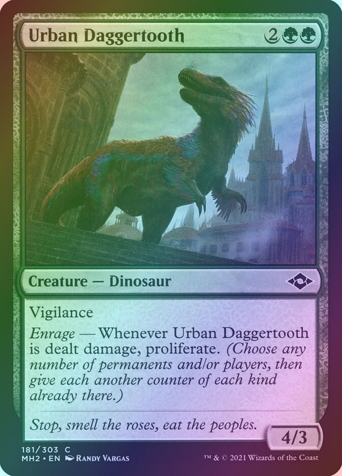 Urban Daggertooth (MH2) (181) / Foil