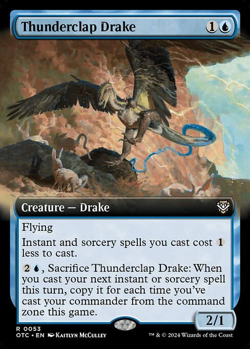 Thunderclap Drake (otc) (53) / Extended Art