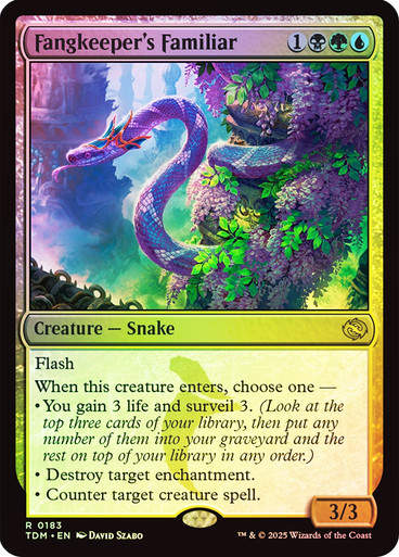 Fangkeeper's Familiar (TDM) (183) / Foil