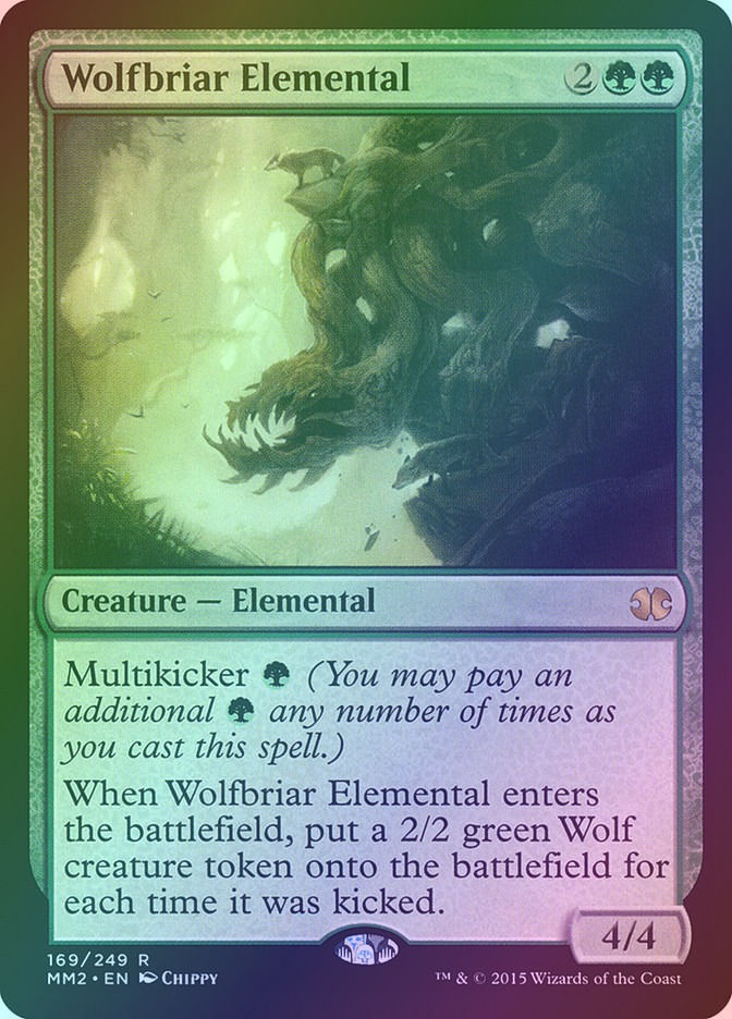 Wolfbriar Elemental (MM2) (169) / Foil