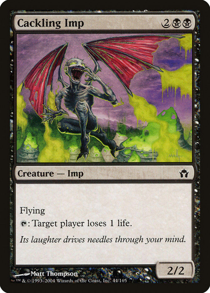 Cackling Imp (5DN) (44) / Foil