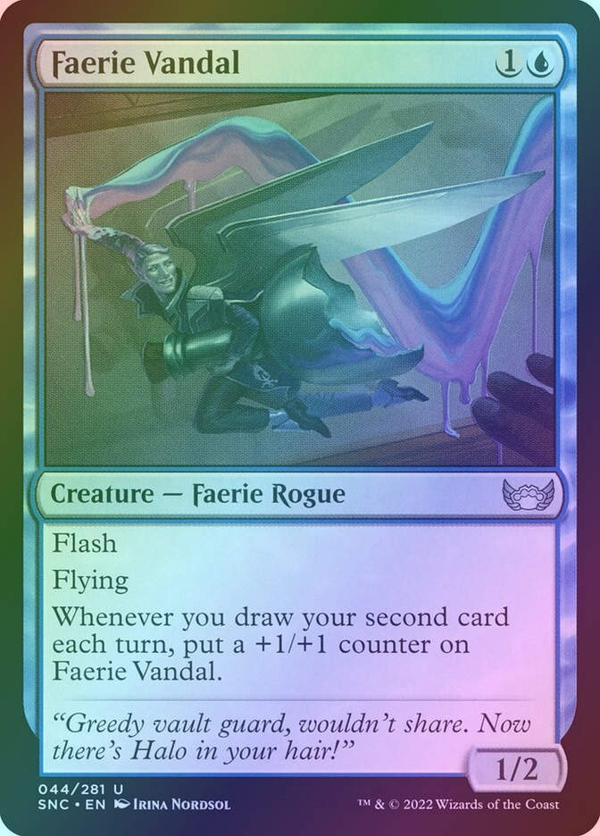 Faerie Vandal (SNC) (44) / Foil
