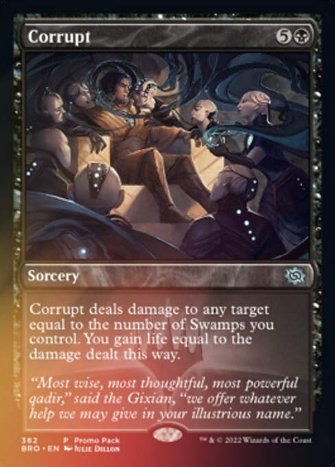 Corrupt (BRO) / Promo Pack Foil