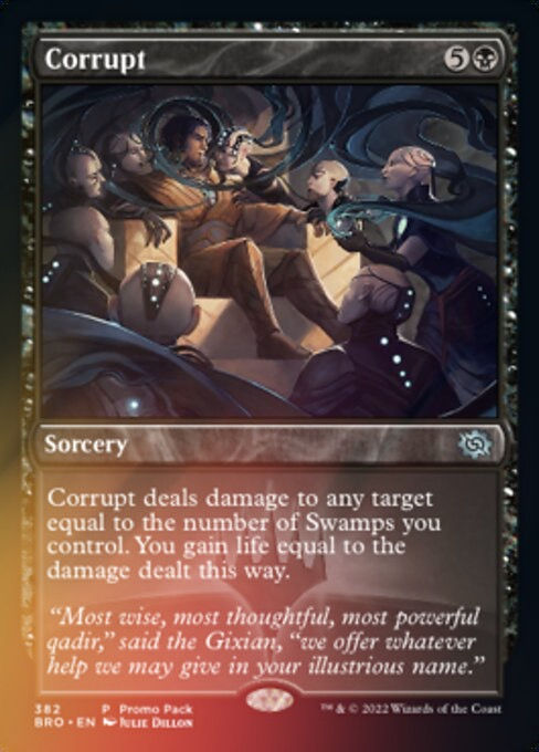 Corrupt (BRO) / Promo Pack Foil
