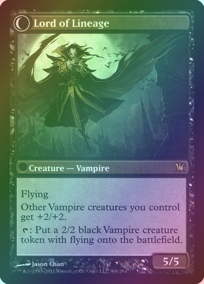 Bloodline Keeper // Lord of Lineage (ISD) (90) / Foil — cara 2 de 2