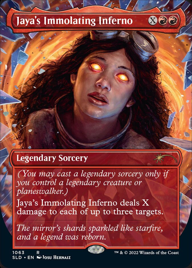 Jaya's Immolating Inferno (SLD) (1063) / Borderless