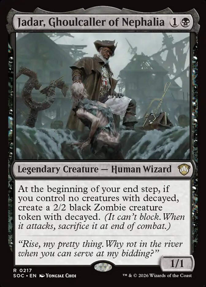 Jadar, Ghoulcaller of Nephalia (SOC) (217)