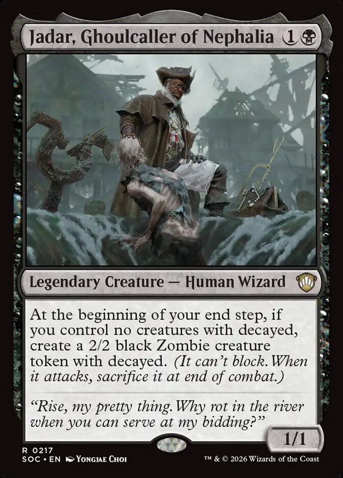 Jadar, Ghoulcaller of Nephalia (SOC) (217)