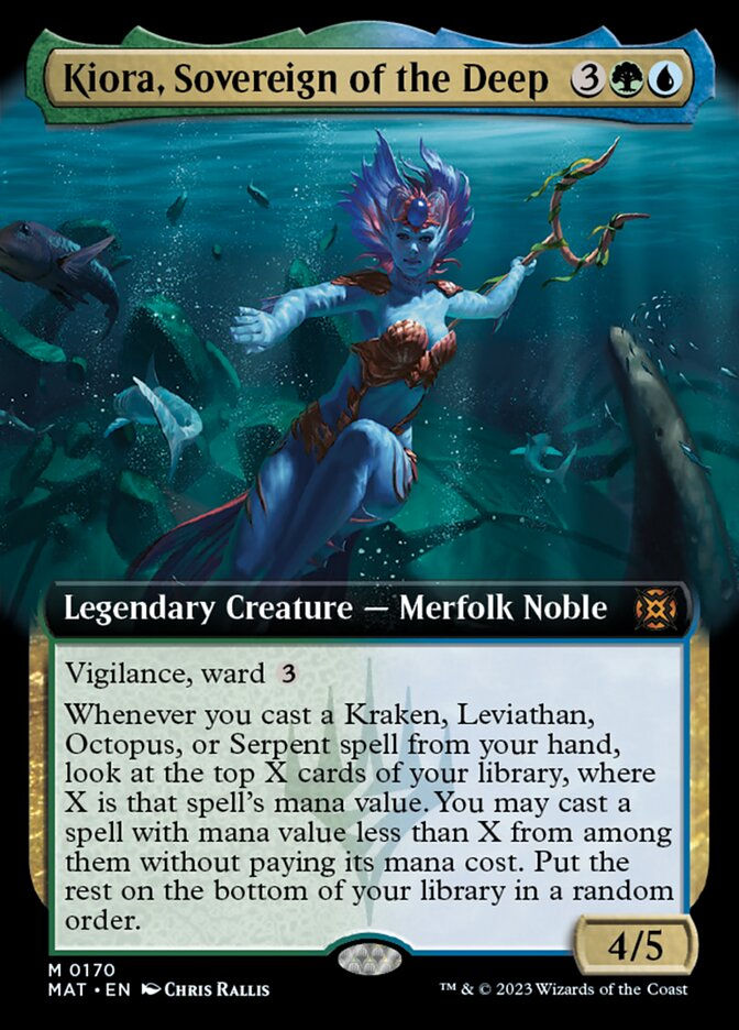 Kiora, Sovereign of the Deep (MAT) / Extended Art