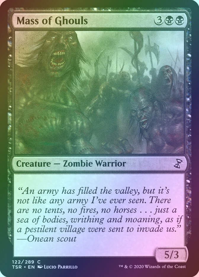 Mass of Ghouls (TSR) (122) / Foil