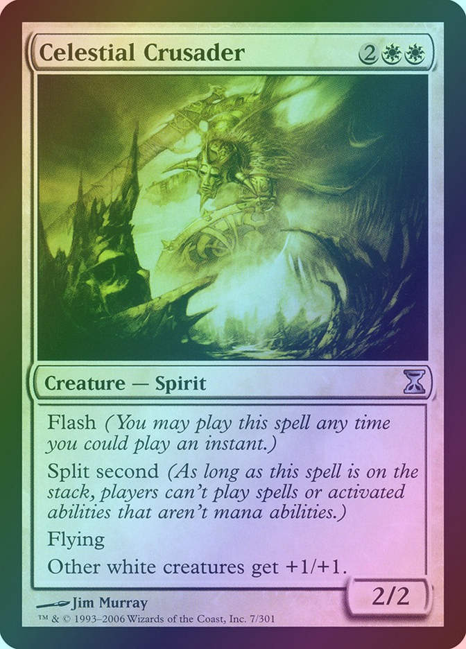 Celestial Crusader (TSP) (7) / Foil