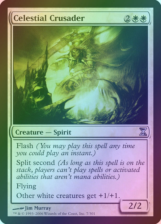 Celestial Crusader (TSP) (7) / Foil