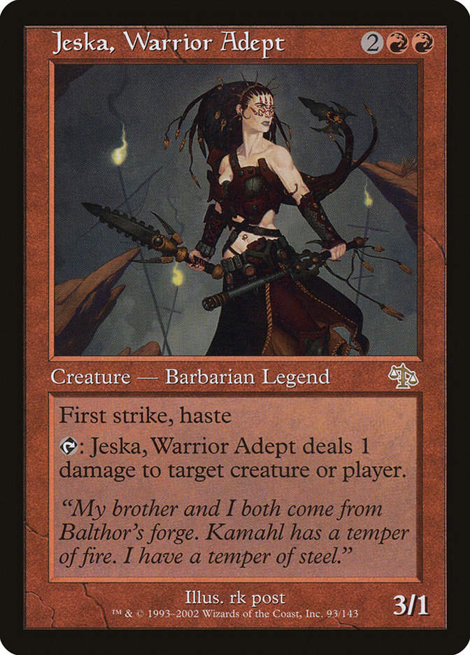 Jeska, Warrior Adept (jud)