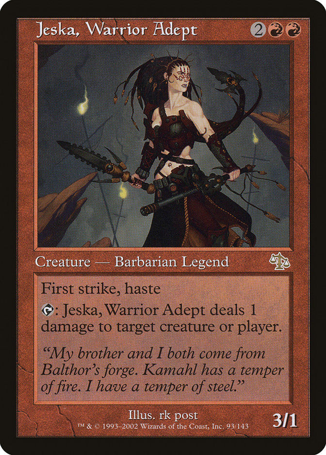 Jeska, Warrior Adept (jud)
