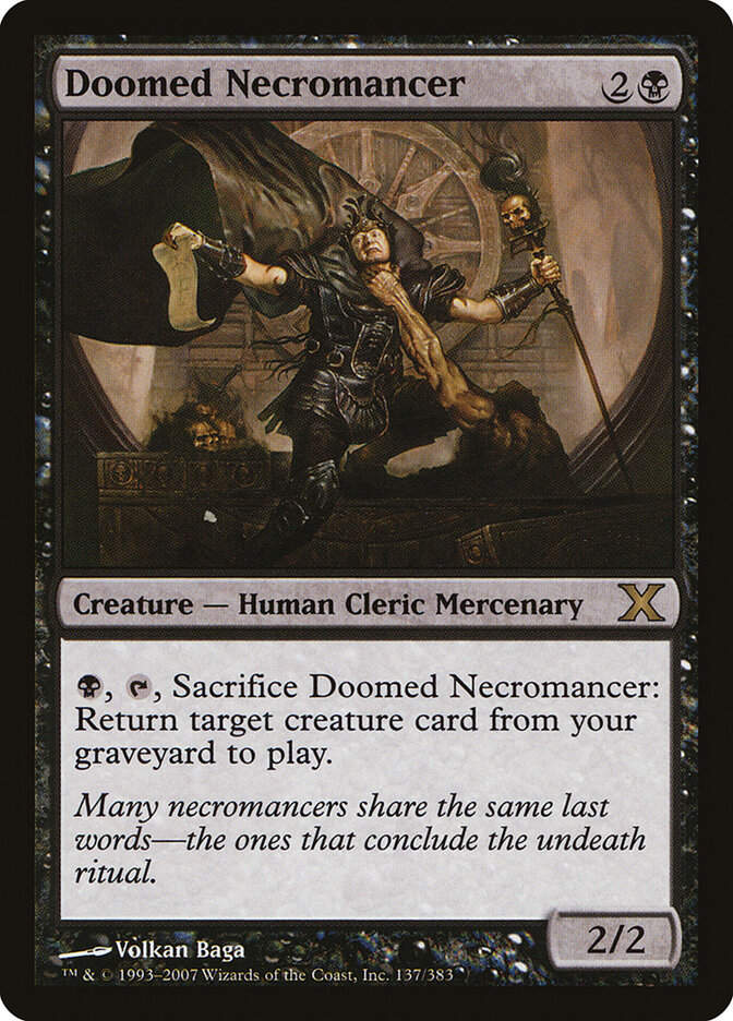 Doomed Necromancer (10E) (137)