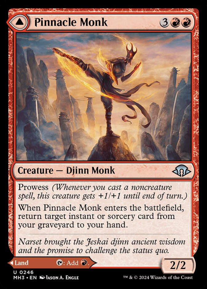 Pinnacle Monk // Mystic Peak (MH3) (246)